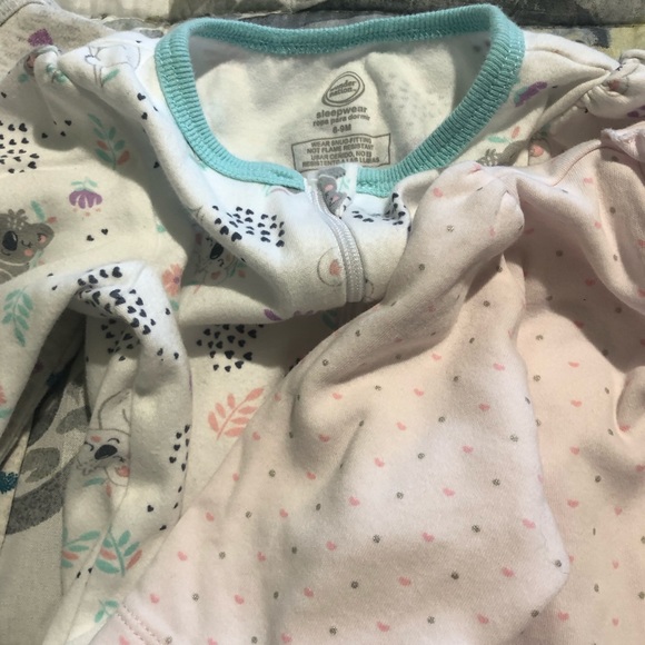 Pajamas Lot Baby Girl Sleepers Poshmark